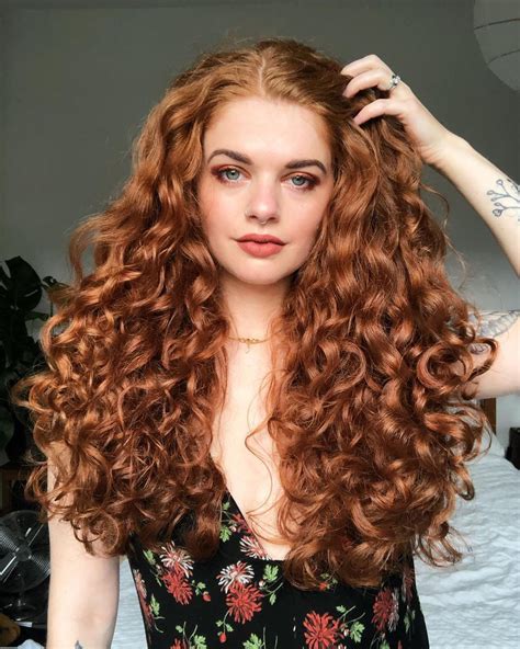 long curly ginger hair|hairstyles for ginger hair female.